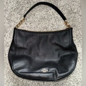 Coach Chelsea 32 hobo bag in polished pebble leather